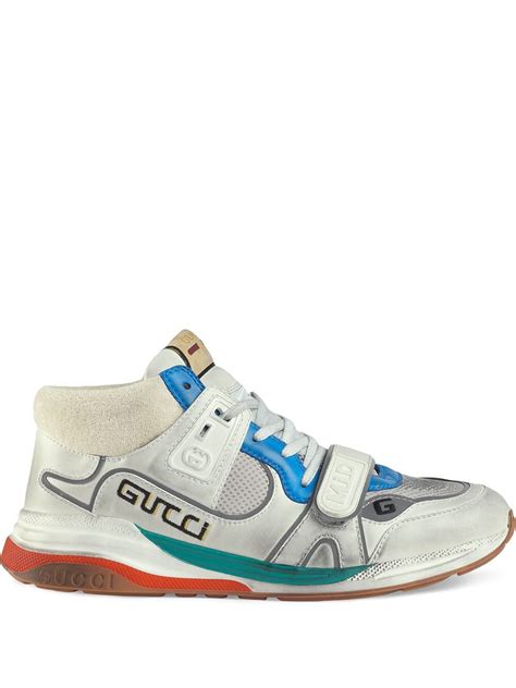 gucci ultrapace sneakers|Gucci monogram high top sneakers.